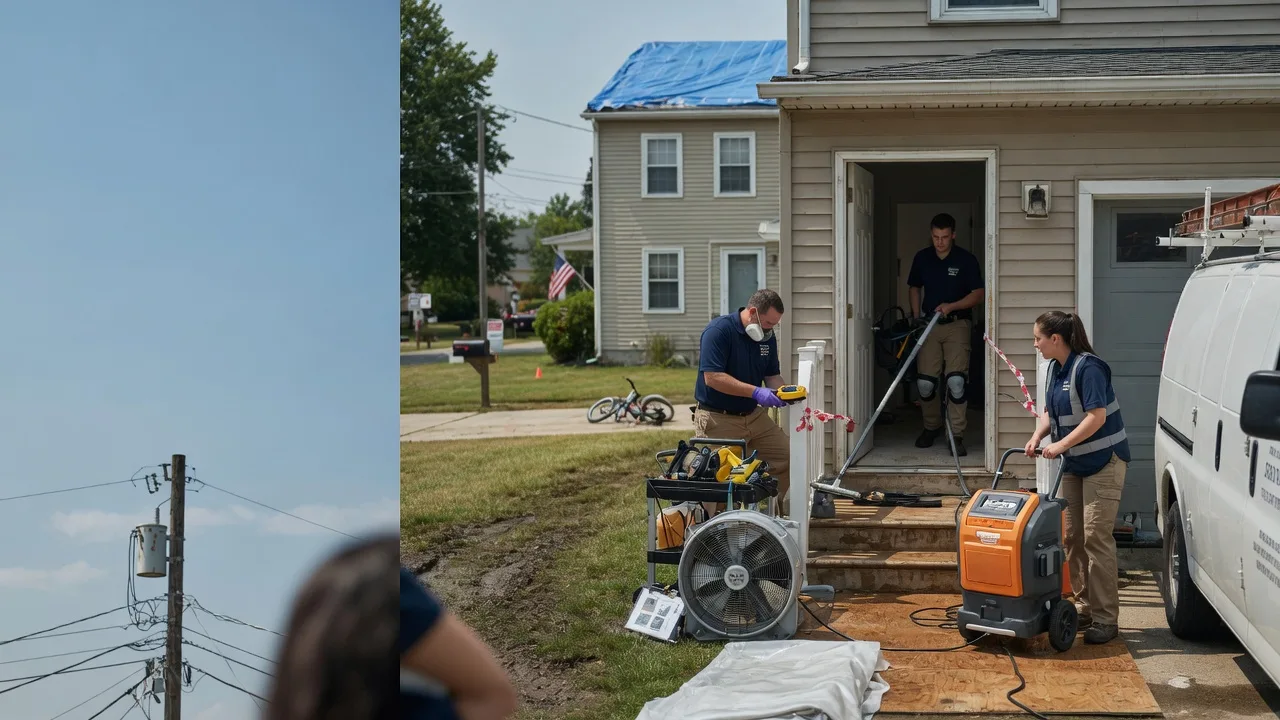 Water Damage Repair in North Lima, OH near me